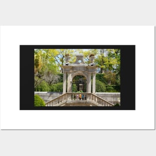 Jardim Botanico, old town, Coimbra, Portugal, city, botanical garden Posters and Art